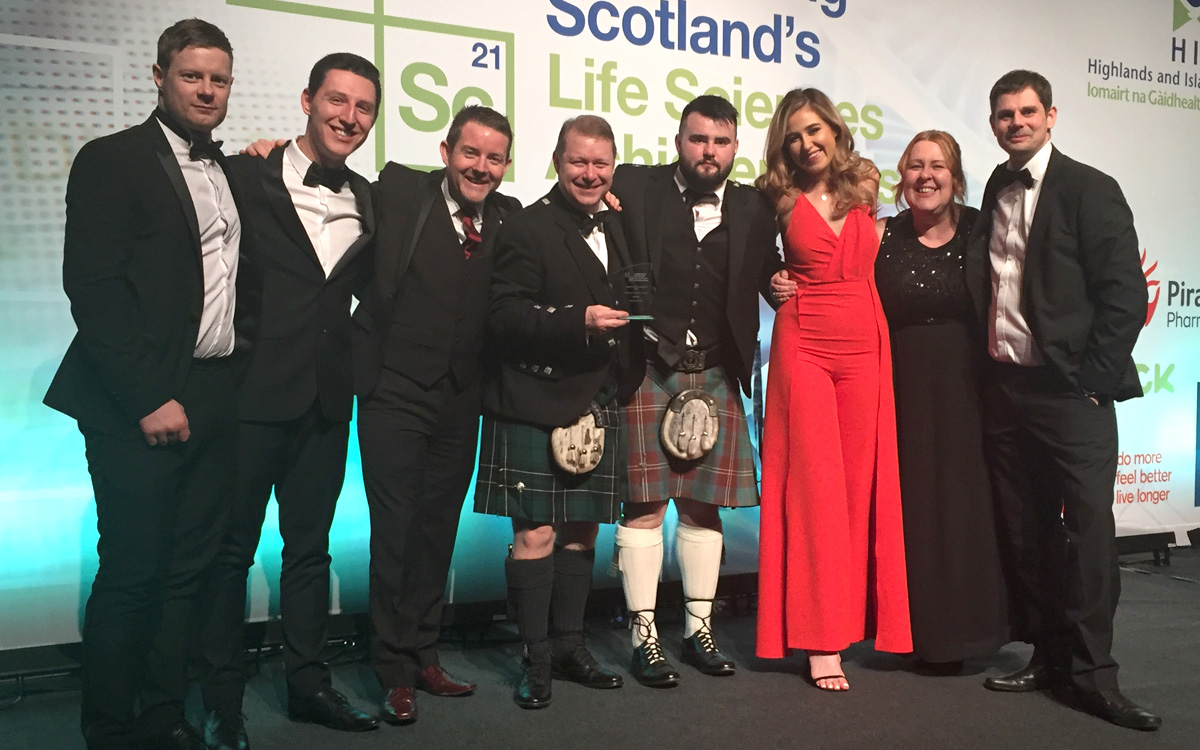 The FlexMedical team won the Rising Star: High Growth Company Award at Scotland’s Life Sciences Dinner and Annual Awards.