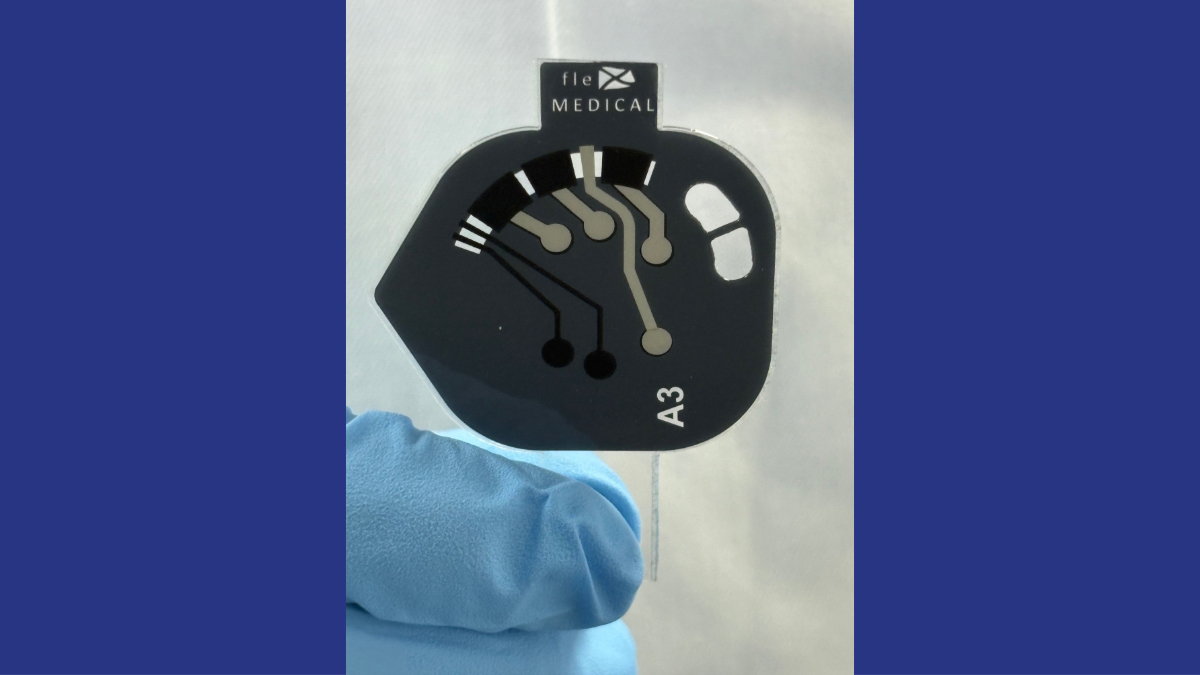 We have now transferred the full functionalization process onto a bespoke electrode array designed for lactate measurement and additional functionality.