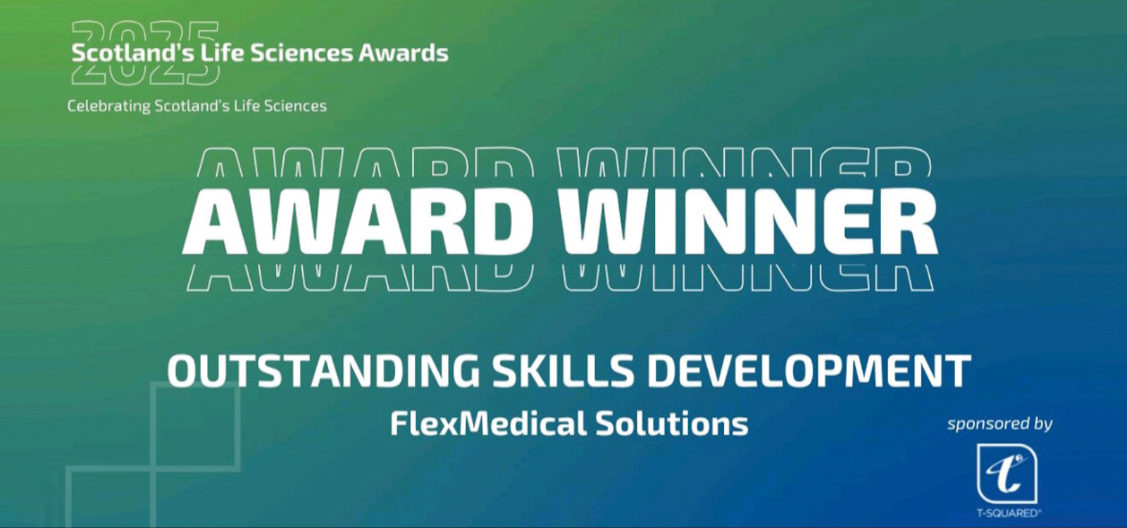 FlexMedical Solutions winner of the Outstanding Skills Development Award